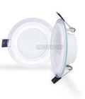 Hình ảnh: Đèn led âm trần mặt kính