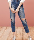 Hình ảnh: Quần jeans dáng ngắn