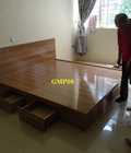 Hình ảnh: Giường ngủ gỗ Malaysia phủ melamine