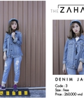 Hình ảnh: Áo khoác jeans nữ Oversize