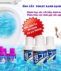 Hình ảnh: Ống Tẩy Toilet Xanh Sạch. Đánh bay vết bẩn và mùi hôi tanh trong Toilet, chống tắc nghẹt