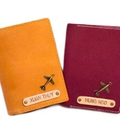 Hình ảnh: Passport Cover, Vỏ bọc Hộ Chiếu khắc tên theo yêu cầu độc đáo