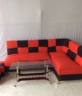 Hình ảnh: Thanh lý bộ sofa góc mini đỏ