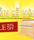 Hình ảnh: TUẦN LỄ VÀNG - GIẢM GIÁ ĐÀN PIANO