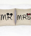 Hình ảnh: 1. Gối ôm, gối tựa IKEA Mr-Mrs