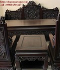 Hình ảnh: Bộ bàn ghế Ngũ Lân Vờn Cầu