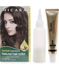 Hình ảnh: Thuốc nhuộm tóc phủ bạc dạng kem Hicara 1N 40g Đen