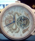 Hình ảnh: Đồng hồ nam dây da Patek philippe cơ lộ máy