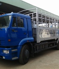 Hình ảnh: Xe Tải Kamaz 65117 3 chân 2 cầu thật 6x4 tải trọng 15 tấn thùng 7.8 m mới 100% giá rẻ