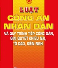 Hình ảnh: Luật công an 2016