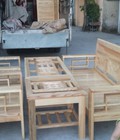 Hình ảnh: bàn ghế salon gỗ sồi
