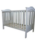 Hình ảnh: Giường cũi gỗ cho bé màu trắng NTDK236