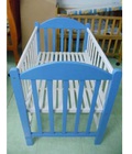 Hình ảnh: Cũi đa năng xanh trắng 70x110 NTDK240