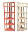 Hình ảnh: kệ góc gỗ tự nhiên 5 tầng