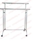 Hình ảnh: Sào phơi đồ inox đôi khoen móc  - DL01