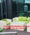 Hình ảnh: Công ty chuyên sản xuất bàn ghế cafe nhựa giả mây.