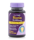 Hình ảnh: Viên uống hỗ trợ mọc tóc, chống rụng tóc Natrol Biotin 10000mcg 100 viên
