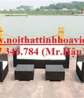 Hình ảnh: Bàn ghế mây nhựa dùng cho quán ăn,quán café giá rẻ