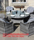 Hình ảnh: Bàn ghế café sân vườn nhựa giả mây chất lượng cao