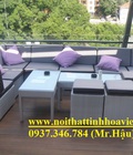 Hình ảnh: Cty chuyên sản xuất bàn ghế mây nhựa....THV....