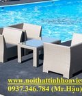 Hình ảnh: Bàn ghế mây nhựa tuyệt đẹp, sang trọng ….THV..
