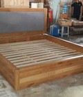Hình ảnh: Giường ngủ gỗ sồi 1m8x2m kiểu dáng Châu Âu