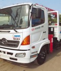 Hình ảnh: Xe Tải HINO 6,4 Tấn FC Gắn Cẩu Unic 5 Tấn 4 Khúc V554
