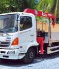 Hình ảnh: Xe tải gắn cẩu 3 tấn Hino Fc gắn cẩu Unic 3 tấn 4 đốt Urv344