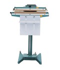 Hình ảnh: Máy hàn mép túi dập chân PFS 450, máy hàn miêng bao đạp chân, máy ép túi PA, PP, PE dập chân