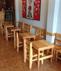 Hình ảnh: Ghế gỗ caffe thanh lý giá rẻ