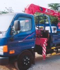 Hình ảnh: Xe tải hyundai 3,5 tấn HD72 gắn cẩu Unic 3 tấn URV340