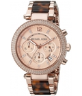 Hình ảnh: Đồng hồ nữ Michael Kors Parker Rose Gold Chrono / Bracelet