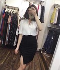 Hình ảnh: Sơ mi zara viền cổ tàu 100k