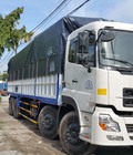 Hình ảnh: Đại lý bán trả góp xe Dongfeng 4 chân/4 giò 17.9 tấn thùng mui bạt giá rẻ nhất miền nam