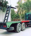 Hình ảnh: Xe nâng đầu xe chở máy công trình howo 4 chân