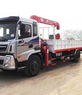 Hình ảnh: Xe tải Dongfeng 8 tấn gắn cẩu UNIC 5 tấn UR V554 4 đốt