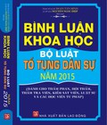 Hình ảnh: Bình luận khoa học bộ luật tố tụng dân sự