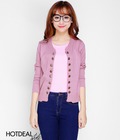 Hình ảnh: Áo khoác len Cardigan đính nút đồng