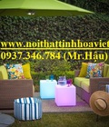 Hình ảnh: Bàn ghế mây nhựa phòng khách, bàn ghế sofa.