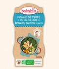 Hình ảnh: Bát ăn Cá hồi hữu cơ từ Ai Len Khoai tây vùng Val de Loire Rau chân vịt