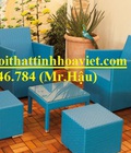 Hình ảnh: Công ty chuyên sản xuất bàn ghế nhựa giả mây, bàn ghế cà phê