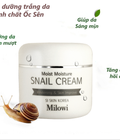 Hình ảnh: Kem dưỡng trắng da Ốc Sên Milowi