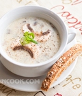 Hình ảnh: Soup tỏi nấm rơm
