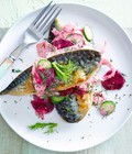 Hình ảnh: Cá thu fillet áp chảo ăn kèm salad lạ miệng