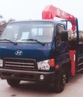 Hình ảnh: Xe cẩu tự hành hyundai hd700 gắn cẩu 3 tấn unic