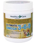 Hình ảnh: Omega 3 6 9 Healthy Care hộp 200 viên của Úc