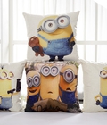 Hình ảnh: Gối tựa sofa hình Minions dễ thương