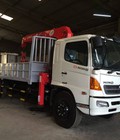 Hình ảnh: Bán xe tải Hino 15 tấn, 16 tấn gắn cẩu 5 tấn Unic URV555 mới hoặc cũ chất lượng nhất