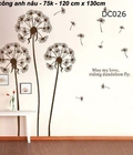 Hình ảnh: Decal Bồ công anh nâu