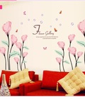 Hình ảnh: Decal Hoa loa kèn hồng